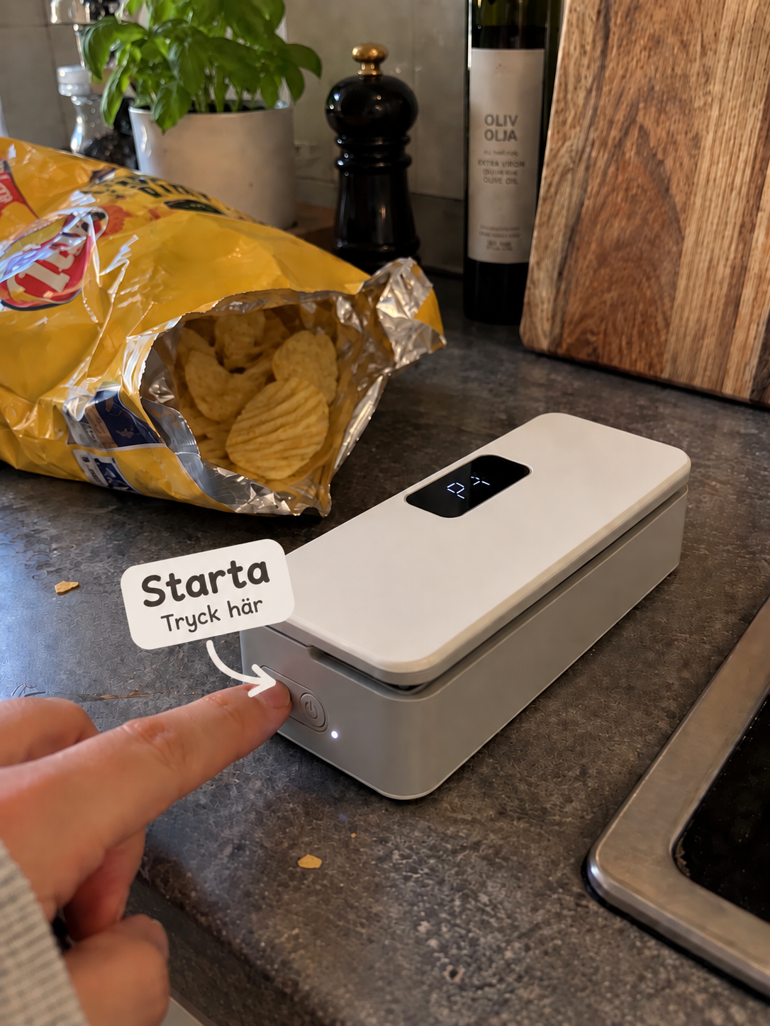 ZipSeal™ – Smart Påsförslutare